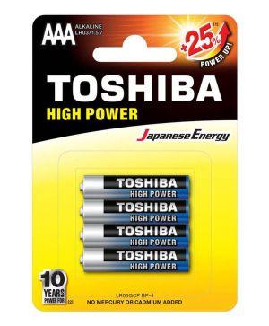 Батерии TOSHIBA LR03GCP  BP-4