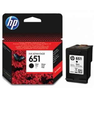 Оригинална мастилена касета  HP651bk