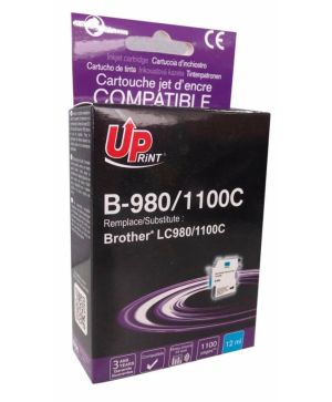 Мастилена касета Brother LC980/1100 C