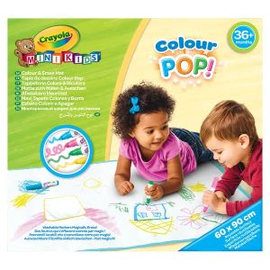 Подложка за рисуване Crayola 60x90см с маркери
