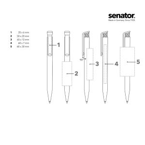 Химикалка Senator Super-Hit Matt 2904, жълт 7408
