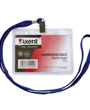 Бадж Axent 113х105 mm, хоризонтален