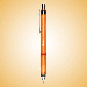Комплект Rotring Visuclick автоматичен молив, гума, графит, оранжев 0,7