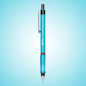 Комплект Rotring Visuclick автоматичен молив, гума, графит, син 0,5