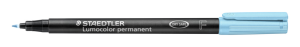 Маркер Staedtler Lumocolor 318 OHP F, светлосин