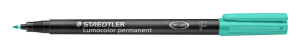 Маркер Staedtler Lumocolor 318 OHP F, тюркоаз
