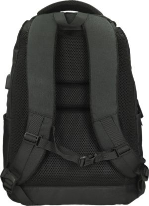 Раница UEFA, 33х14х48 cm, черна