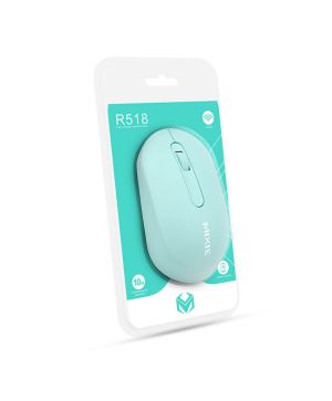 Мишка Mixie R518, Безжична, USB, Син