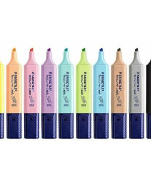 Текстмаркер Staedtler 364 пастел, син