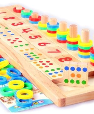 Дървена игра с числа