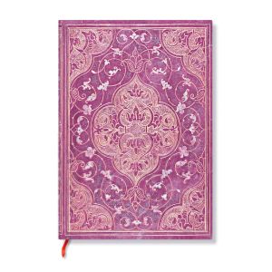 Paperblanks Тефтер Rose Chronicles, Midi, широки редове, мека корица, 88 листа