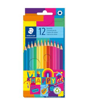 Цветни моливи Staedtler Happy 146, 12 цвята