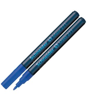 Перманентен маркер Schneider Maxx 271, 1-2.0 mm, Син