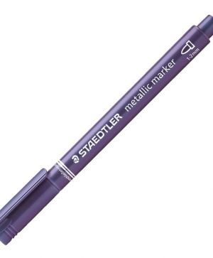 Маркер Staedtler Metalic, объл връх,1-2mm, Лилав