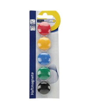 Магнити Office Point Ф30 mm 5 бр.