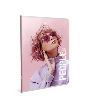 Тетрадка Gipta People, A4, 60л., ред, офсет