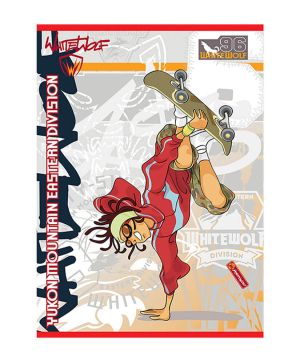 Тетрадка Outlanders, A4, 40л., каре, вестник