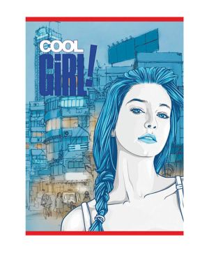 Тетрадка Cool Girl, А4 40л., ред, офсет