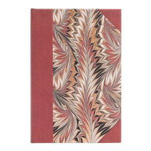 Paperblanks Тефтер Rubedo, Mini, широки редове, твърда корица, 88 листа