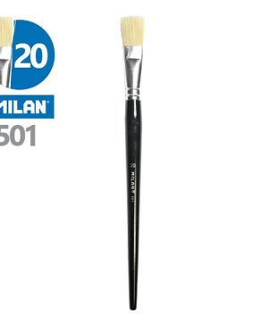 Четка за рисуване Milan №20, плоска