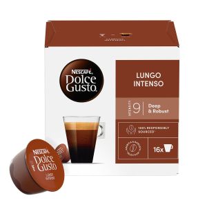 Nescafé Dolce Gusto Кафе капсула Lungo Intenso, 16 броя