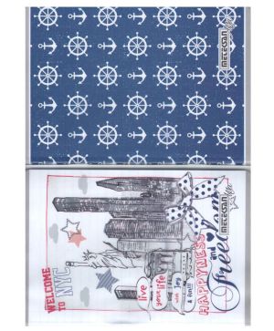 Тетрадка А5 Meteksan Arya, 80л., редове, офсет, PVC корици