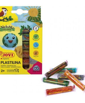 Пластелин Jovi Nature, 6 цвята