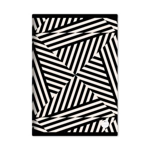 Тетрадка, A4, широки редове, офсетова хартия, мека корица, 80 листа, дизайни за момиче