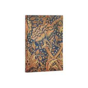 Paperblanks Тефтер Morris Windrush, Midi, широки редове, мека корица, 88 листа