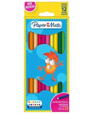Моливи цветни  PaperMate, 12 цвята