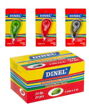 Коректор лента Dinel 5mm/6m