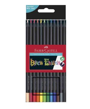 Цветни моливи Faber Castell Black Edition 12 цвята