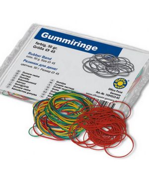 Ластици Office Point 50gr., 45 mm, Цветни