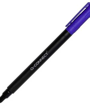 Маркер Q-Connect за CD/DVD S 0.4 mm, Син