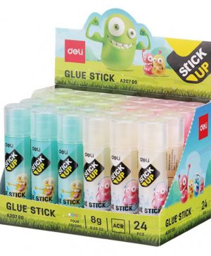 Сухо лепило Deli Stick Up, 8 g, цветно