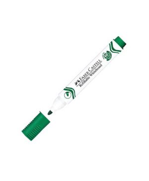 Маркер за бяла дъска Faber Castell W20, Зелен