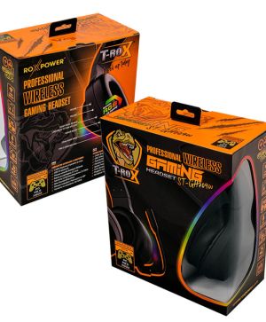 Слушалки геймърски безжични RoXpower T-ROX ST-GH709W