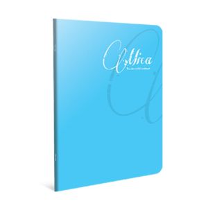 Gipta Тетрадка Mica, А5, бяла хартия, малки квадратчета, PP корица, 60 листа