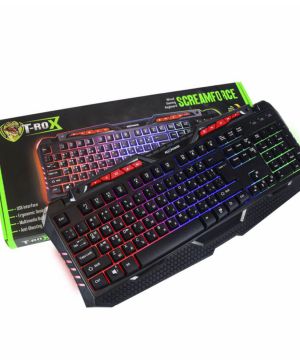 Компютърна клавиатура геймърска RoXpower T-ROX ST-GKB8161M SCREAMFORCE
