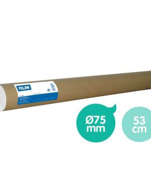 Тубус за чертежи Milan 40821, 53cm, Ф-75mm