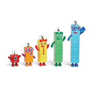 Learning Resources Комплект фигури за броене Numberblocks, от 1 до 5