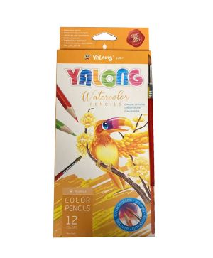 Цветни моливи Yalong 12 цвята  Акварел YL 81795-12