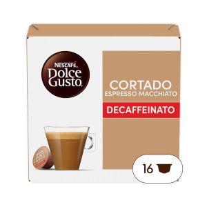 Nescafé Dolce Gusto Кафе капсула Espresso Macchiato, безкофеинова, 16 броя