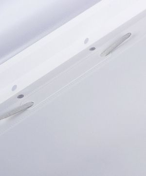 Папка PVC с перфорация, Top Office, Бял