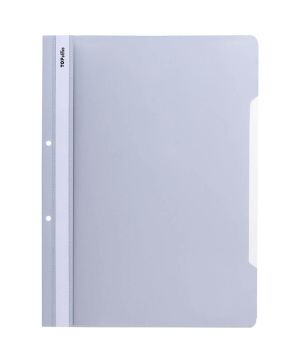 Папка PVC с перфорация, Top Office, Сив