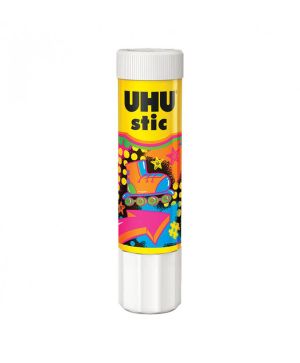 Сухо лепило UHU, стик, 40gr., Неон
