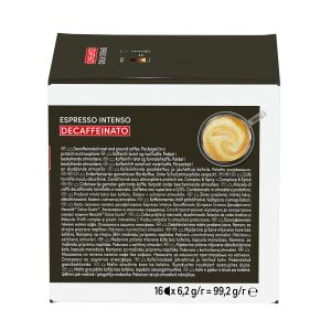 Nescafé Dolce Gusto Кафе капсула Espresso Intenso, безкофеинова, 16 броя