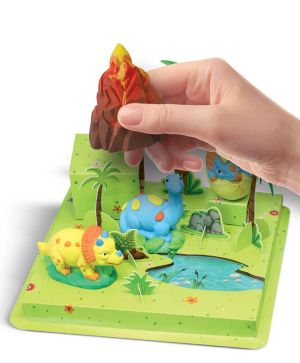Комплект формички за оцветяване Luna Dino
