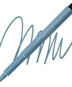 Маркер Faber Castell  PITT ARTIST, 1.5 см, Металик син