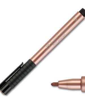 Маркер Faber Castell  PITT ARTIST, 1.5 см, Меден